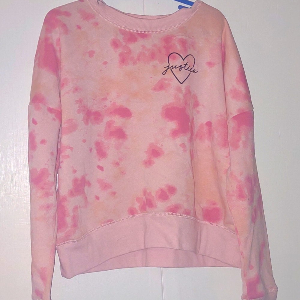 Girls Justice Toe Dye Sweater
